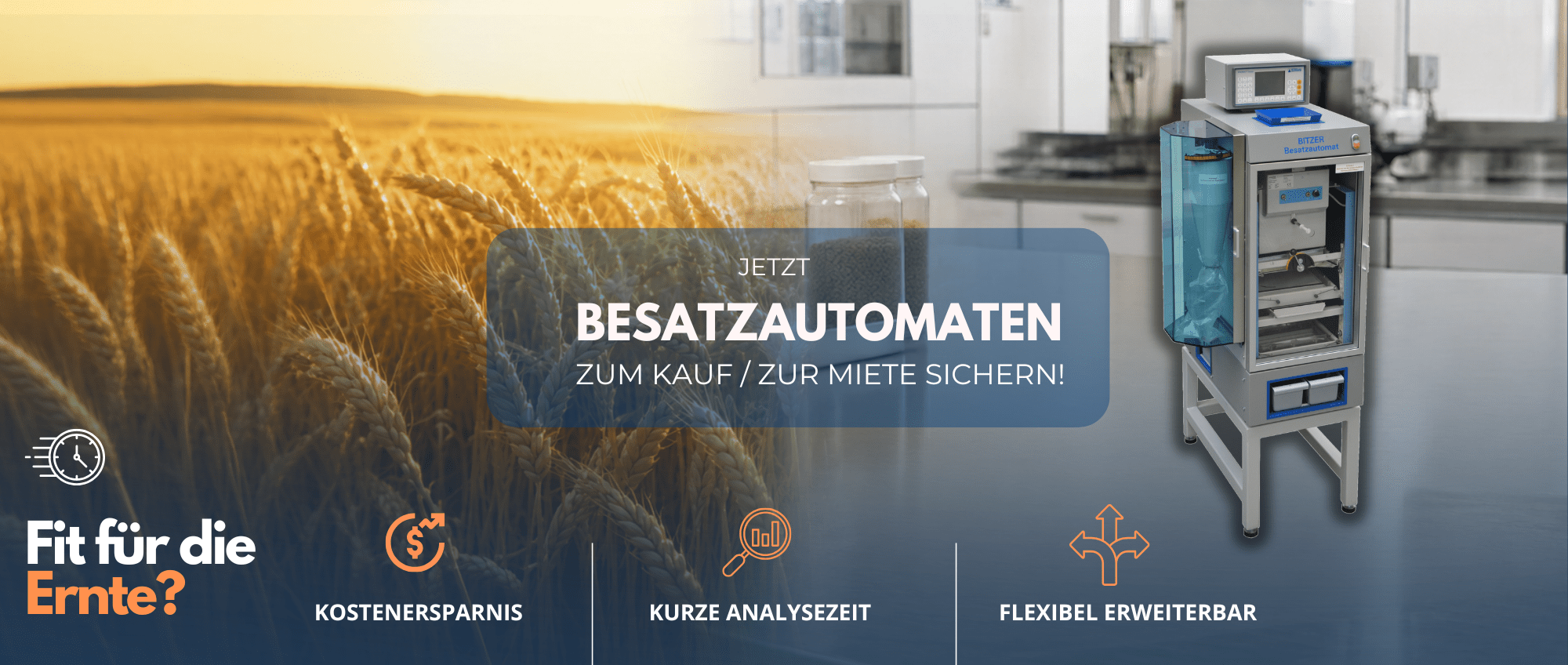Passend zur Ernte: Besatzautomaten jetzt verfügbar 1 | Bitzer Wiegetechnik Praezision 8 | Bitzer Wiegetechnik