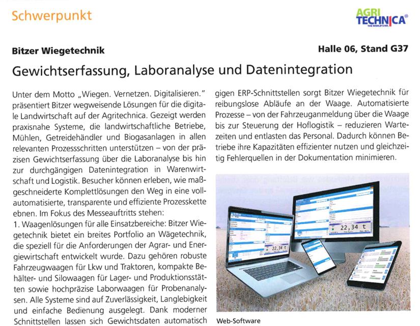 Screenshot Muehle Mischfutter | Bitzer Wiegetechnik
